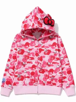 BAPE x Sanrio Hello Kitty & Kuromi Hoodie