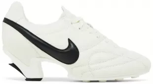 Bicolor Leather Sneaker Pumps