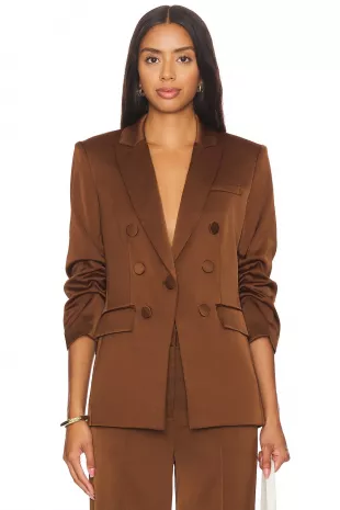 Tomi Blazer in Deep Ochre