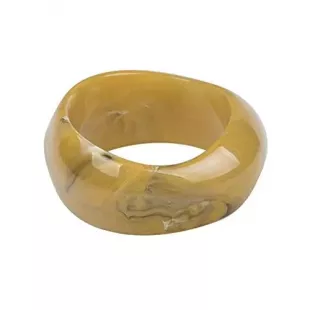 Multiple Color Acrylic Resin Irregular Geometric Bangle Bracelet