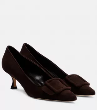 Maysale 50 Suede Pumps