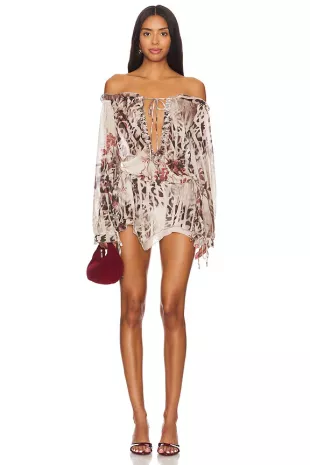 Bardot Hanky Hem Dress