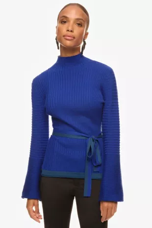 Tie Waist Sweater
