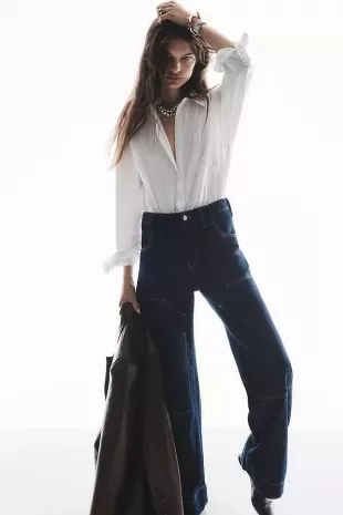 The Myra Low-Rise Tapered Jeans