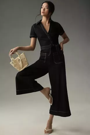The Colette Wrap Jumpsuit