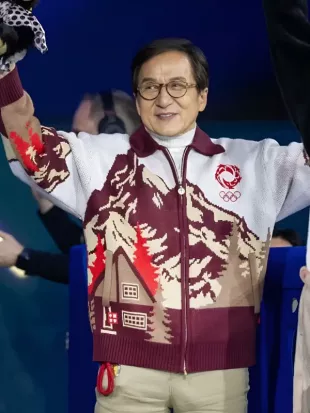 Jackie Chan Figure Skating 2026 Winter Olympics Jacket