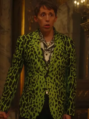 Kevin Cahoon The Beauty 2026 Green Leopard Blazer
