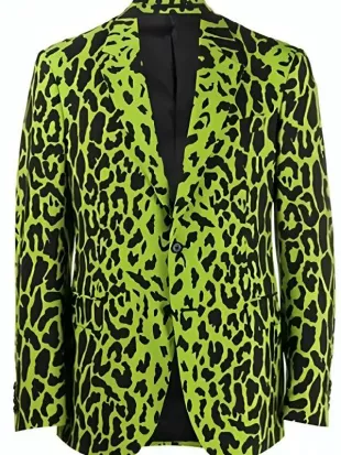 The Beauty 2026 Kevin Cahoon Green Leopard Blazer