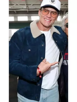 Fanatics Super Bowl Party Tom Brady Suede Jacket