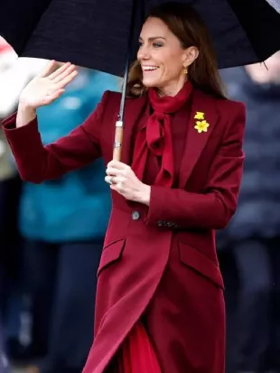 Kate Middleton Oriel Davies Gallery Coat