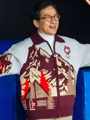 Jackie Chan Figure Skating Winter Olympics 2026 Milano Cortina Jacket