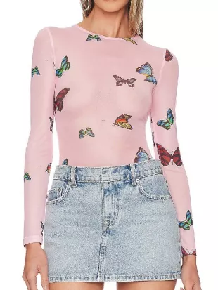 High Potential S02 Morgan Gillory Butterfly Top