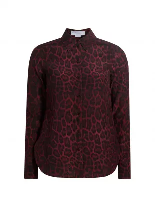 Iconic Leopard Silk Shirt