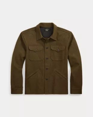 Wool Blend Overshirt