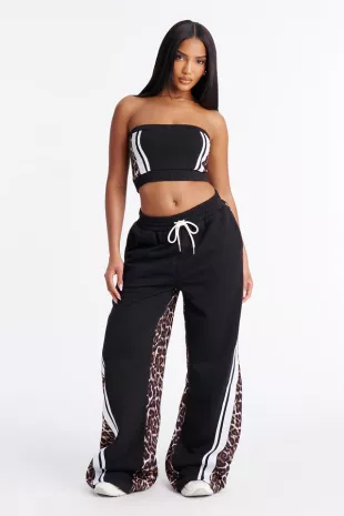 Run Wild Leopard Pant Set