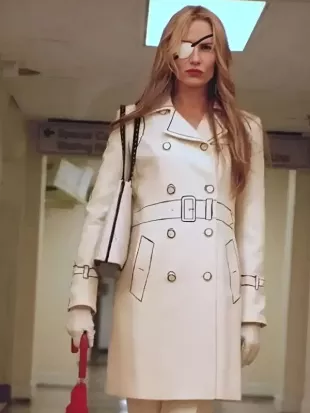 Daryl Hannah Kill Bill Trench Coat