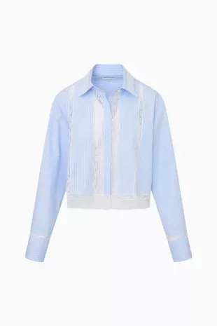 Delano Cotton Pinstripe Shirt