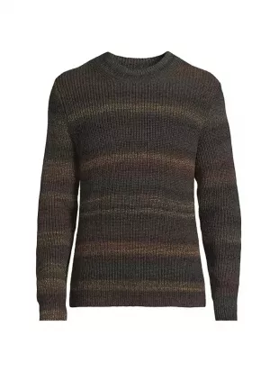 Space Dye Crewneck Sweater