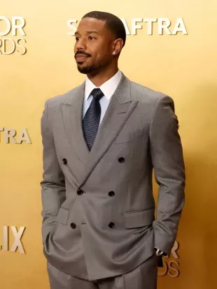 32nd Annual Actor Awards Michael B. Jordan Blazer
