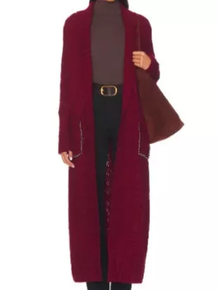 Young & Restless 2026 Tessa Porter Fringe Cardigan