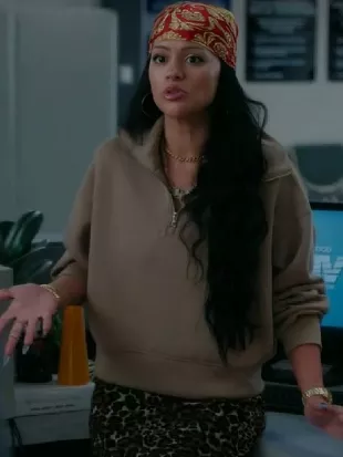 DMV S01 Gigi Zumbado Half-Zip Sweatshirt