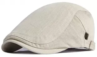 Cotton Newsboy Cap Flat Ivy Gatsby Driving Hat