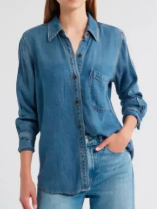 The Young And The Restless 2026 Sharon Newman Denim Shirt