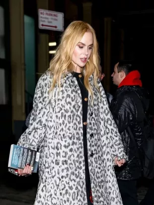 NYC 2026 Nicole Kidman Coat