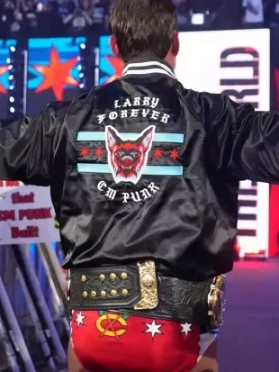 CM Punk WWE Elimination Chamber Jacket
