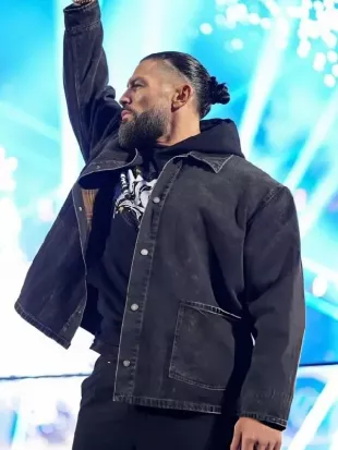 Roman Reigns Monday Night RAW Denim Jacket