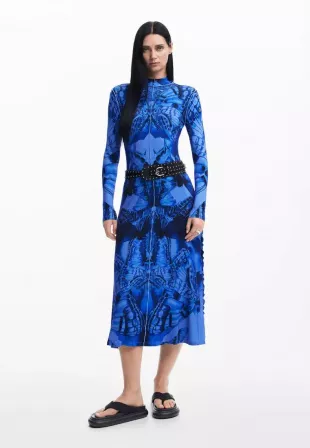 Butterfly Midi Dress