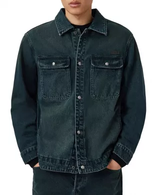 Castleford Denim Jacket in Phantom Blue