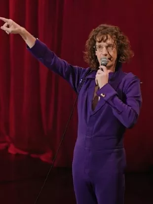 Chris Fleming Live at the Palace Purple Jumpsuit