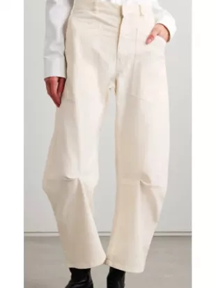 Shrinking S03 Christa Miller Barrel Leg Pants