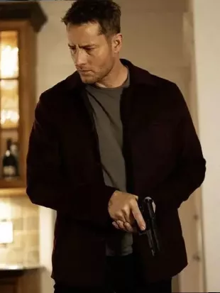 Tracker S03 Colter Shaw Maroon Wool Jacket