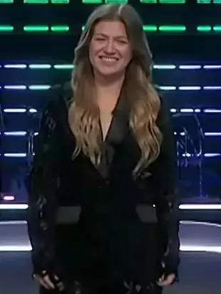 The Voice S29 Kelly Clarkson Lace Blazer