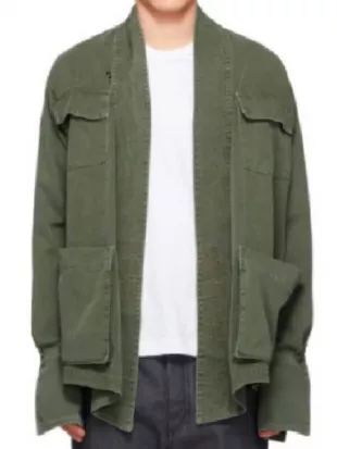 Shrinking S03 Christa Miller Green Jacket