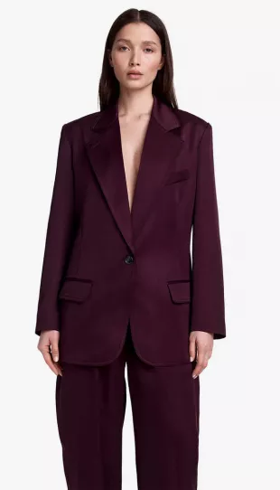 Notched Lapel Blazer