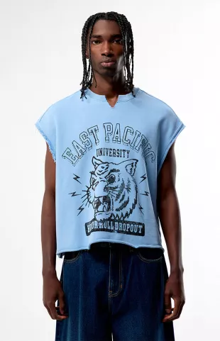 East Pacific Fleece Cutoff T Shirt