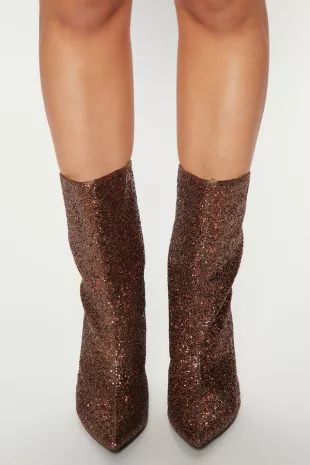 Glamorous Nights Sequin Booties