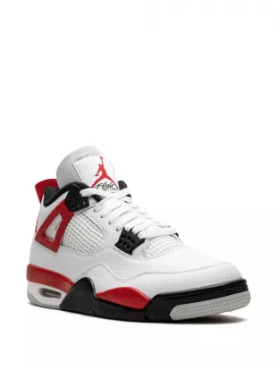 Air Jordan 4 Red Cement Sneakers