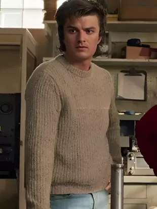 Stranger Things S05 Joe Keery Knit Sweater