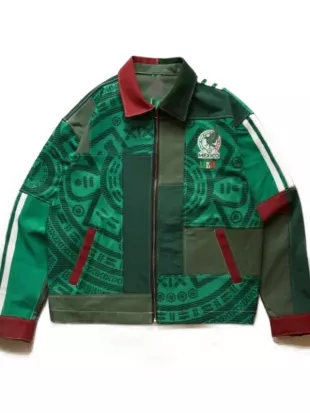 2026 Mexico Worker Green Jacket