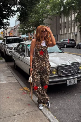 Star Girl Rising Boyfriend Overalls