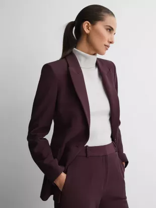 Gabi Tailored Single Breasted Suit Blazer