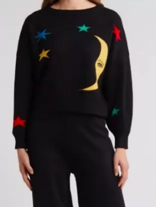 Abbott Elementary S05 Keyla Monterroso Mejia Black Sweater