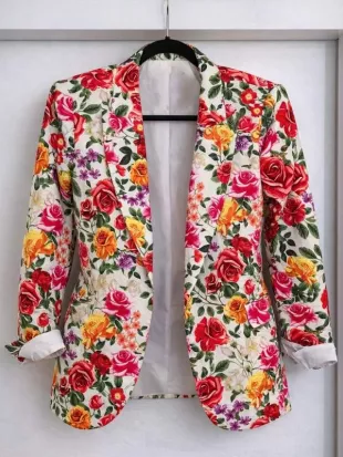 The Today Show 2026 Jill Martin Floral Blazer