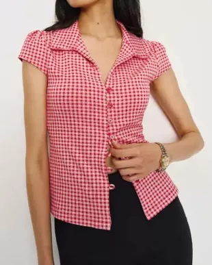 Georgie And Mandys First Marriage S02 Mandy McAllister Button Shirt