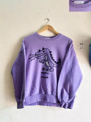 Siren S02 Ryn Purple Dino Sweatshirt