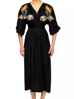 The Great Pottery Throwdown S09 Siobhan McSweeney Black Dress